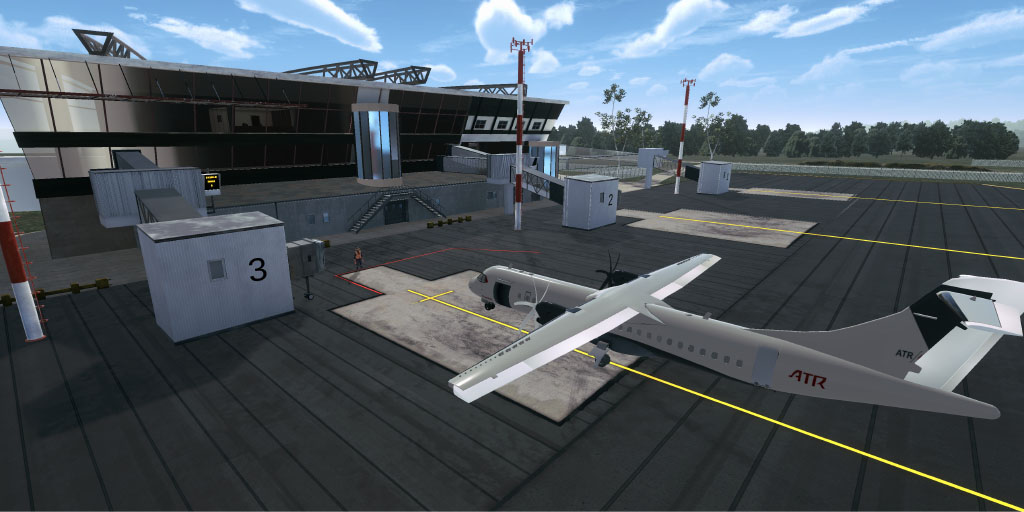 Projektbild från Sundsvall-Timrå Airport.