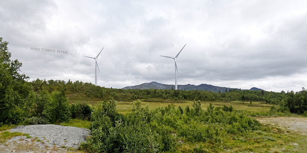 Projektbild från Wind Turbine Repair.